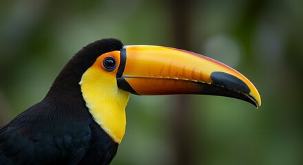 A Vibrant Toco Toucan Portrait