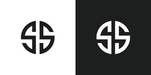 Letter SS or Number 55 Logo Design