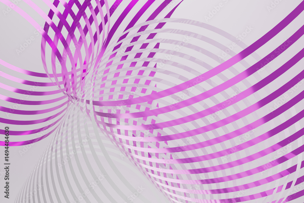 Poster elegant modern abstract background showcases metallic purple circular patterns on white background, 