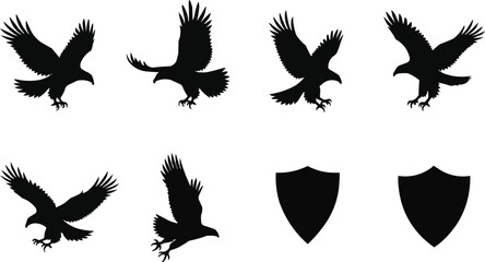 majestic eagle art, freedom eagle graphic, 