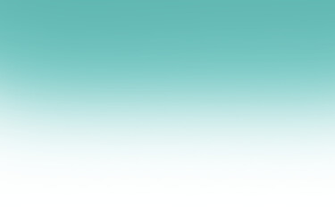 Turquoise to white gradient background with smooth transition and soft blur, ideal for modern digital designs, layouts, presentation templates, and minimalist abstract artwork.