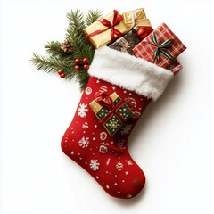 Christmas stocking, Santa sock, Gift sock, Stocking stuffer, Holiday stocking, Festive sock,.Xmas stocking,