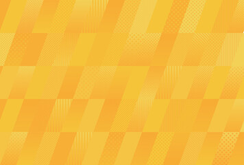 背景素材 黄色 オレンジ 四角形パターン ドット ストライプ  菱形 斜め ブロック バックグラウンド