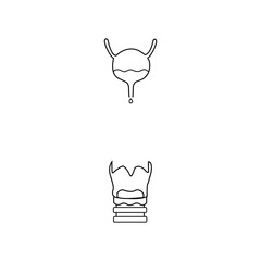 Human Internal Organs Icon Set