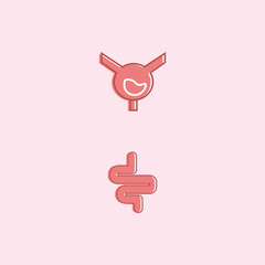 Human Internal Organs Icon Set