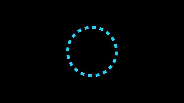 Loading circle. Throbber. Animated throbber. Blue loading circle. Alpha channel. Transparent background. Throbber icon. Loading indicator. Downloading. Download. Uploading. Upload. 