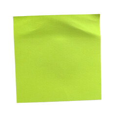 Green Post It Note