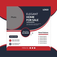 Home Real State Social Media Post  design