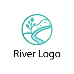 Obraz premium River Logo