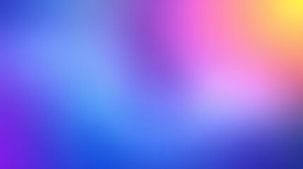Obraz premium A Mesmerizing Dance of Colors A Seamless Gradient Blend of Blue Purple Pink and Yellow Hues