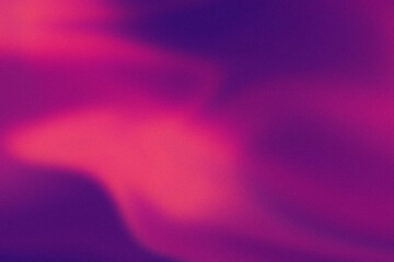 Abstract dreamy noise gradient background in vibrant fusion of pink and purple hues creates a...