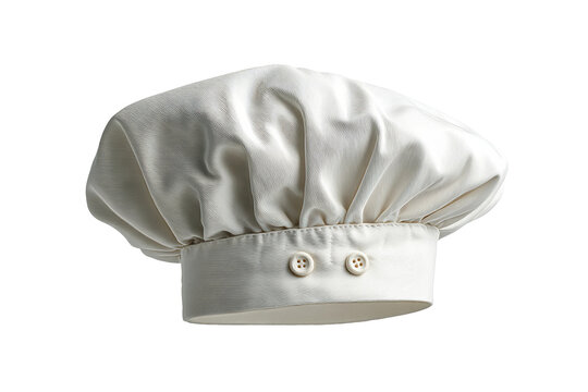 PNG Classic white chef hat on white background – symbol of culinary expertise