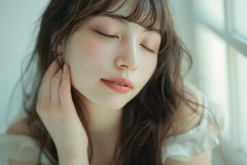 Portraits highlight the confidence and charm of young women, dressed simply with radiant skin and joyful looks.