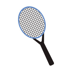 set of an Sport Tenis Paddle Equipment Illustration