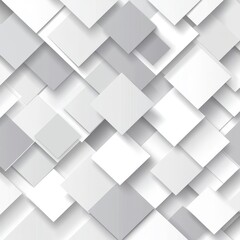 Abstract grayscale pattern of overlapping squares, creating a dynamic, textured, and subtly three-dimensional effect