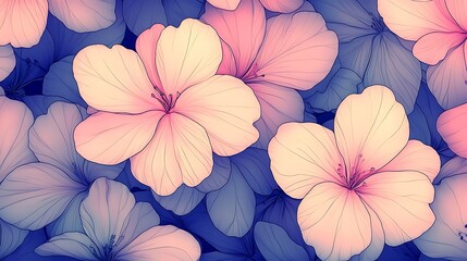 Delicate Floral Background
