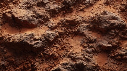 Fototapeta premium Clay Soil Texture : Suitable for Be Used as Background and Content in Any Project (Print, Graphic Design, Blog Posts, Social Media Posts or Website Related to Environment Theme)