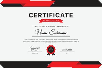 Certificate Template Design