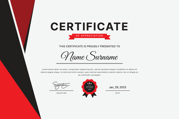 Certificate Template Design