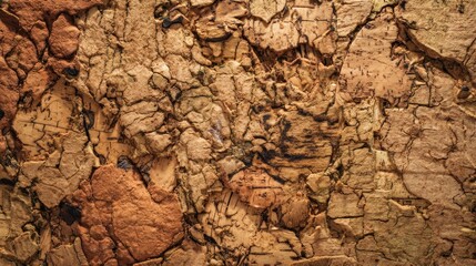 Fototapeta premium Cracked, textured surface