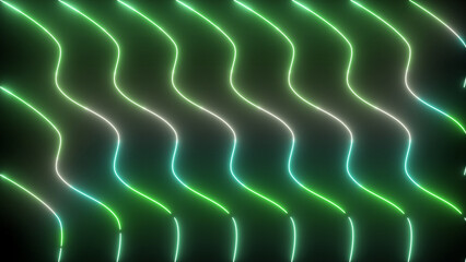 Cool neon design lines animation background. Neon design lines animation for greetings, nightclubs, Social Networks, Marketing, and event celebrations. Technology video material animation.