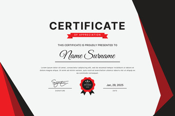 Certificate Template Design