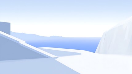 Minimalist Seascape Architecture.