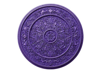 3d violet coin