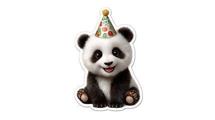 toy panda and bamboo