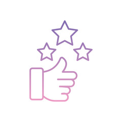 Loyalty Rewards Icon vector stock illustration