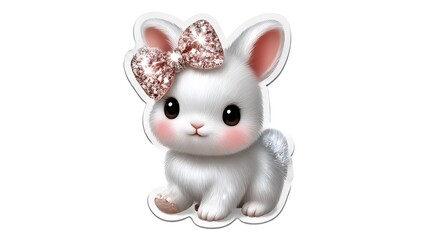 easter bunny with egg