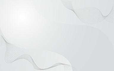 Simple Flowing Line Art for Background