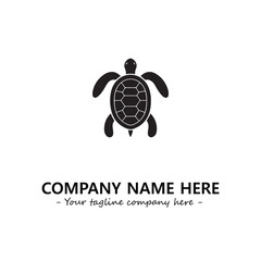 Turtle logo design vector illustration