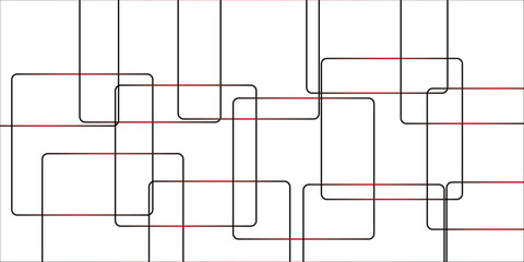 Lines abstract sports background or texture on outdoor sports field.Geometric seamless lines with gray transparent material and squares shapes.