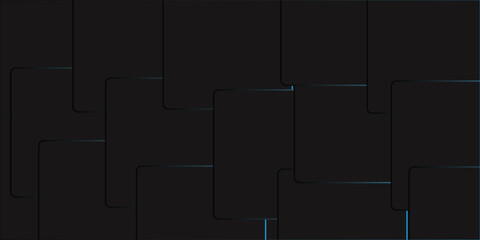 Lines abstract sports background or texture on outdoor sports field.Geometric seamless lines with blue,black transparent material and squares shapes.