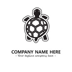 Turtle logo design vector illustration