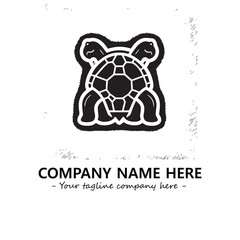 Turtle logo design vector illustration