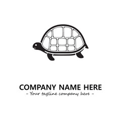 Turtle logo design vector illustration