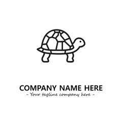 Turtle logo design vector illustration