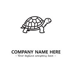 Turtle logo design vector illustration