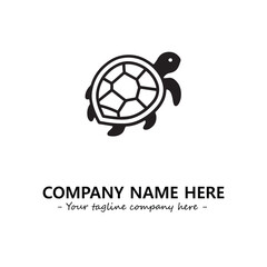 Turtle logo design vector illustration