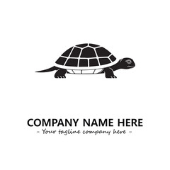 Turtle logo design vector illustration