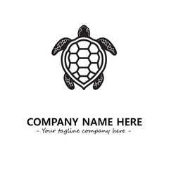 Turtle logo design vector illustration