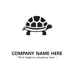 Turtle logo design vector illustration