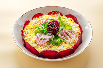 herring salad with fur coat