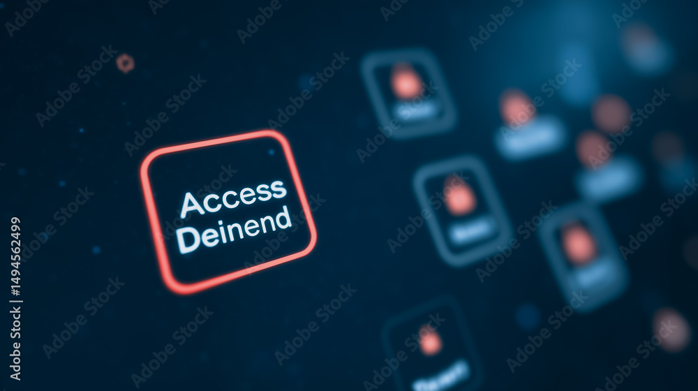 Poster digital access: this evocative image features the words 