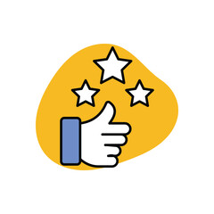 Loyalty Rewards Icon vector stock illustration