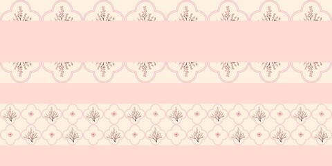 Seamless watercolour and unique floral pattern background for covers, notes, Soft backgrounds colour. Watercolour art work. Flower stalk. Colourful flower.