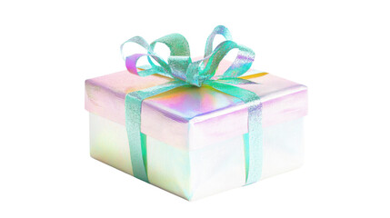 Obraz premium gift box isolated on white background 