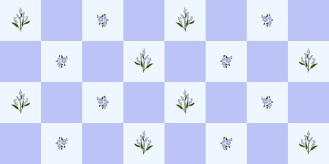 Seamless watercolour and unique floral pattern background for covers, notes, Soft backgrounds colour. Watercolour art work. Flower stalk. Colourful flower.